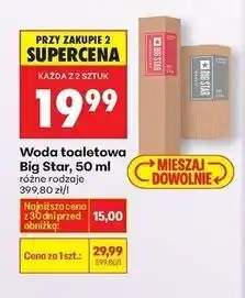 Biedronka Woda toaletowa Big Star Brave oferta