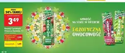 Biedronka Napój zielony banan Tymbark Owoce Świata oferta