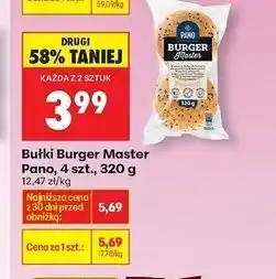 Biedronka Burger master Pano oferta