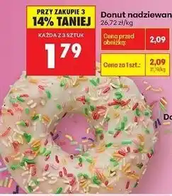 Biedronka Donut nadziewany oferta