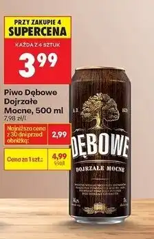 Biedronka Piwo Dębowe Mocne oferta