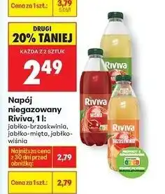 Biedronka Napój jabłko-wiśnia Riviva oferta