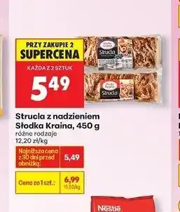 Biedronka Strucla owocowa Słodka Kraina oferta