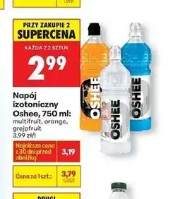 Biedronka Napój izotoniczny wieloowocowy Oshee oferta