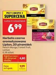Biedronka Herbata Lipton Peach Mango oferta