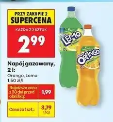 Biedronka Napój pomarańczowy Orango oferta