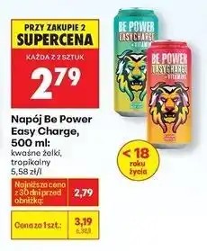 Biedronka Napój energetyczny kwaśne żelki Be Power oferta