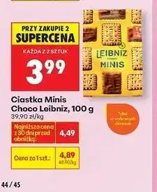 Biedronka Herbatniki Leibniz Minis Choco oferta