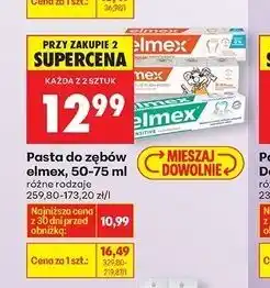 Biedronka Pasta do zębów dla dzieci 0-6 Elmex oferta