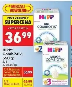 Biedronka Mleko 3 Hipp Junior Combiotik oferta