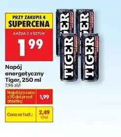 Biedronka Napój classic Tiger Energy Drink oferta