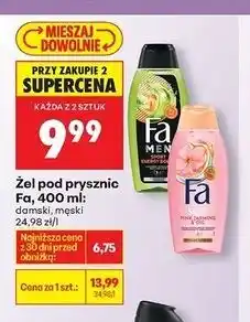 Biedronka Żel pod prysznic sport energy boost Fa Men oferta