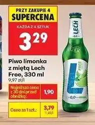 Biedronka Piwo Lech Free Limonka Z Miętą oferta