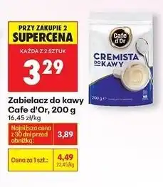 Biedronka Zabielacz do kawy Cafe D'or oferta