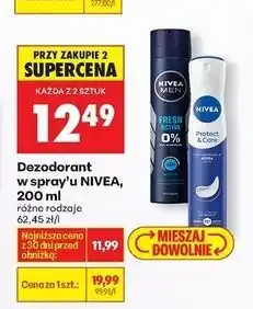 Biedronka Antyperspirant Nivea Protect & Care oferta
