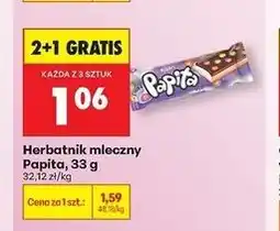 Biedronka Baton mleczny Papita oferta