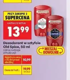 Biedronka Dezodorant Old Spice Captain oferta