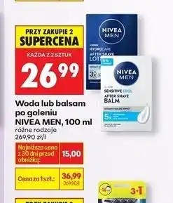 Biedronka Woda po goleniu odświeżająca Nivea Men Protect & Care oferta