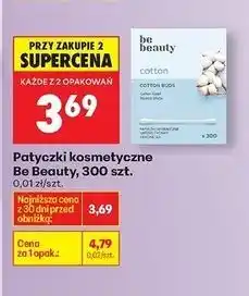 Biedronka Patyczki higieniczne Be Beauty oferta
