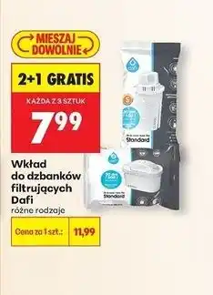 Biedronka Wkład do filtra unimax Dafi oferta