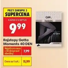 Biedronka Rajstopy moments funkcyjne 40 den rozm. 2-6 Gatta oferta