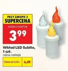 Biedronka Wkład led Subito oferta