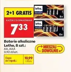 Biedronka Baterie aaa Lethe oferta