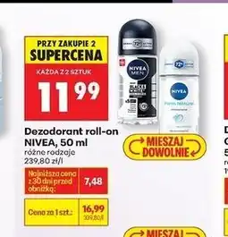 Biedronka Antyperspirant Nivea Fresh Natural oferta