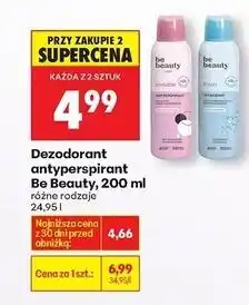 Biedronka Dezodorant invisible Be Beauty Care oferta