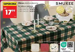 Biedronka Obrus plamoodporny 240 x 138 cm Smukee oferta