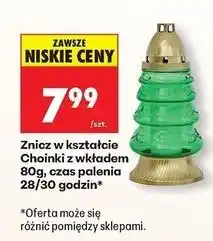 Biedronka Znicz choinka oferta