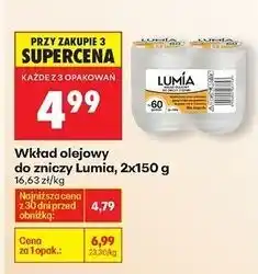 Biedronka Wkład olejowy 60 h Lumia oferta