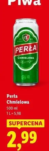 Lidl Piwo Perła Chmielowa oferta