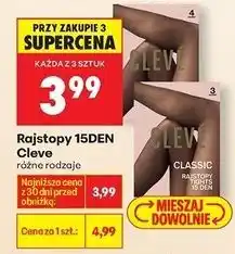 Biedronka Rajstopy classic 15 den Cleve oferta