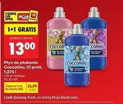 Biedronka Płyn do płukania passion flower & bergamot Coccolino Perfume Care oferta