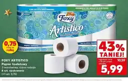 Kaufland Papier toaletowy biały Foxy Artistico oferta