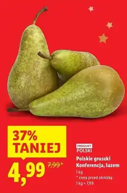 Lidl Gruszka konferencja oferta