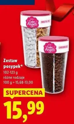 Lidl Posypka chocoholics sprinkles Cake Angels oferta