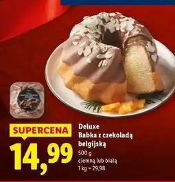 Lidl Babka z ciemną belgijską czekoladą Deluxe (Schwarz) oferta