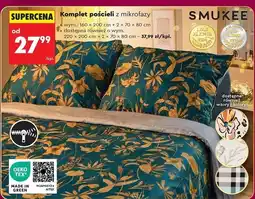Biedronka Pościel z mikrofazy 220 x 200 cm + 2 70 80 Smukee oferta