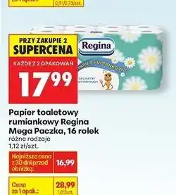 Biedronka Papier toaletowy Regina oferta