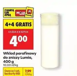 Biedronka Wkład parafinowy 400 g Lumia oferta