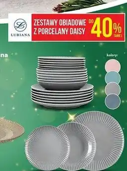 Biedronka Zestaw obiadowy daisy Lubiana oferta