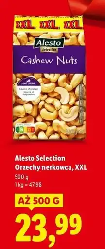 Lidl Orzechy nerkowca Alesto oferta