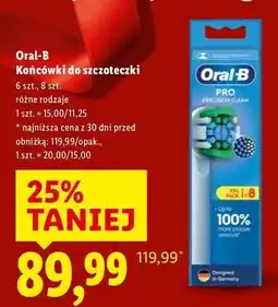 Lidl Końcówki do szczoteczek eb20-8 Oral-B Vitality Precision Clean oferta