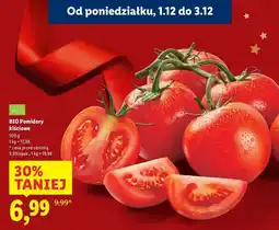 Lidl Pomidory kiściowe bio oferta