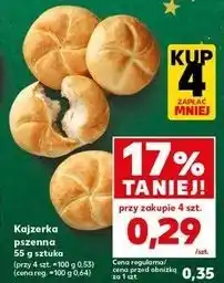 Kaufland Kajzerka pszenna oferta