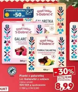 Kaufland Pianka z galaretką brzoskwiniową K-Classic Stąd Takie Dobre! oferta