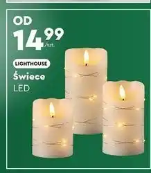 Biedronka Świeca led Light House oferta