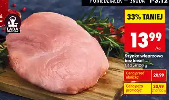 Szynka wieprzowa bez kości